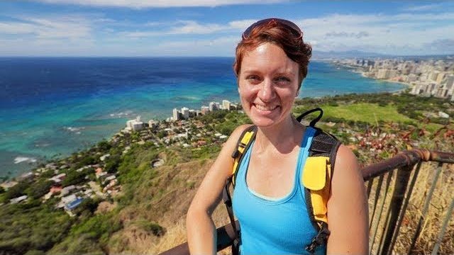 Frame from the Diamond Head trek film